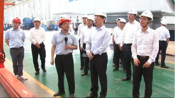 辽宁省省委副书记、省长李乐成来博源国际集团考察调研